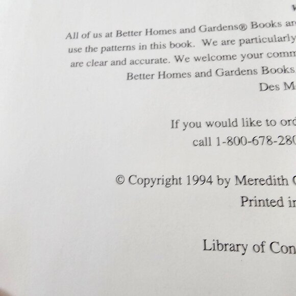 Better Homes & Gardens 501 Quilt Blocks Hardcover Book 1994 Edition - Picture 3 of 12